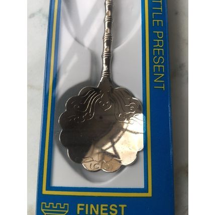 Souvenir Collectors Tea spoon - Boston - Boxed. Silver Plated. 1981. Fort Spoons