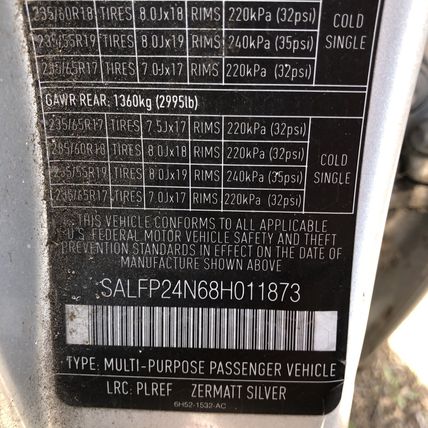 Land Rover LR2 Parts PARTING OUT IL 61065