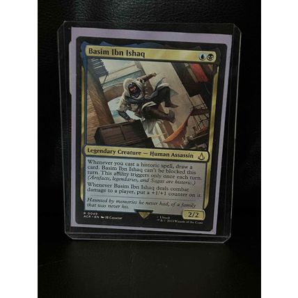 Basim Ibn Ishaq Assassin's Creed Magic: the Gathering Trading Card