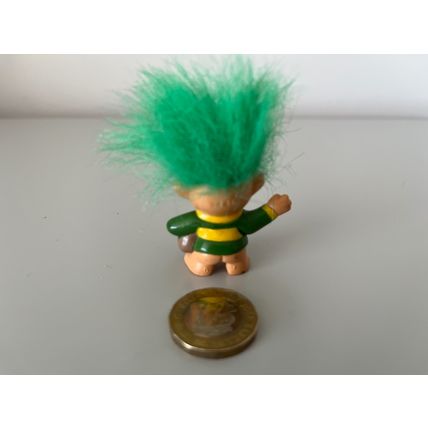 VINTAGE WEETOS TROLLS FIGURE - SCRUMMY (RUGBY)