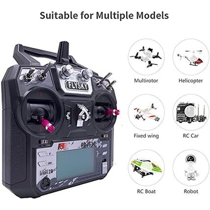Fs-I6X 10CH 2.4Ghz RC Transmitter Controller with Fs-Ia6B Receiver Upgrade Cable
