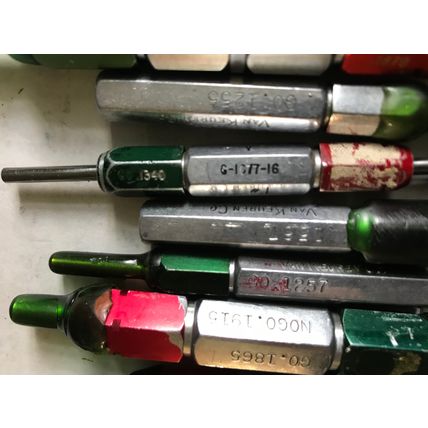 LOT PLUG GAGE GO NOGO VAN KEUREN .1865,1915,1902,1907,1800,1830,1876,1875  ,ES