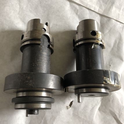 LOT 2 MAPAL K31164-01,31164-01,FACE MILL TOOLHOLDER,HSK-A-63-SHANK, 60mm-DIA.,ez