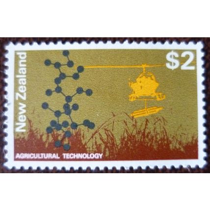 New Zealand 1970 Definitives $2 Agricultural Technology mint stamp SG934