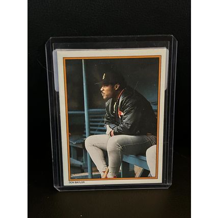 Don Baylor #27 | 1987 Topps All Star 60 Baseball Trading Card