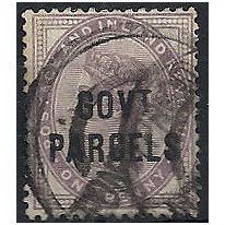 1897 O69 1d Lilac Government Parcels Official Good/Fine Used . ..