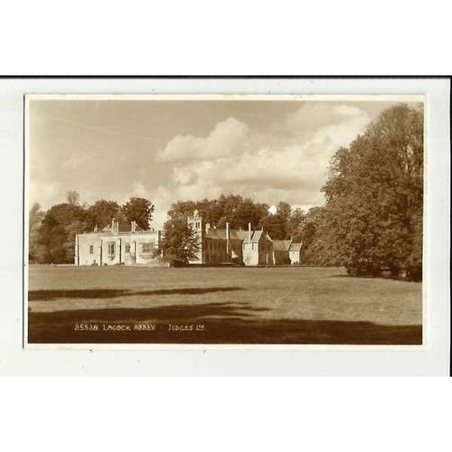 Wiltshire LACOCK Abbey Postcard by Judges (25528)