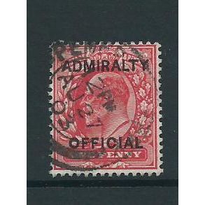 official stamps gb sg102 sg 102 vfu admiralty