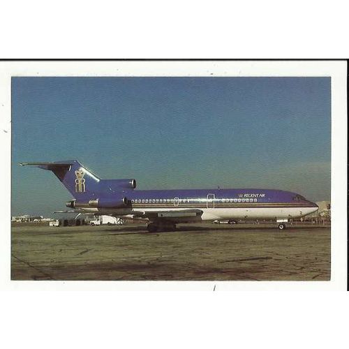 Aviation REGENT AIR BOEING 727-191 Postcard by AeroGem (0314)