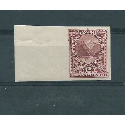 new zealand stamp 1898 proof on gummed paper 2d lake