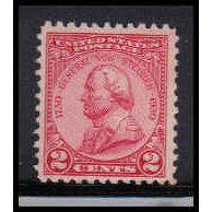 689 2c General von Steuben Just Clears MNH Z0299