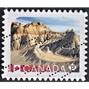 CANADA, 2017 'P' Dinosaur Provincial Park, SG 3014 (Scott #2964), used