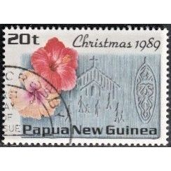 PAPUA NEW GUINEA, 1989 20t Christmas, SG 607 (Scott #725), used