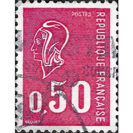 FRANCE, Marianne - Béquet, carmine 1971, 0.50F, #2