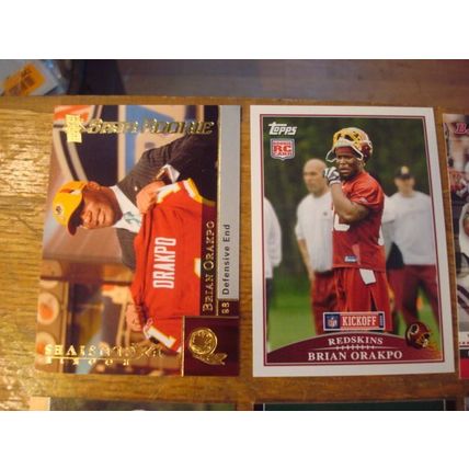 2009, 8-Premium Cards, All Rc's, BRIAN ORAKPO