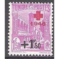 Tunisie 1946 Michel 326 Neuf ** Cote (2005) 1.70 € Croix-Rouge Tunis Mosquée