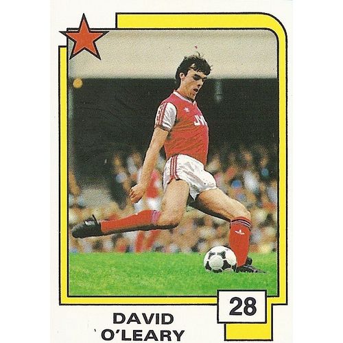 Panini's 1988 Soccer Superstars Card Collection: No. 28 - O'Leary