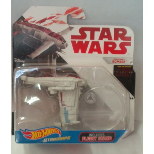 HOT WHEELS STAR WARS ' STARSHIPS ' RESISTANCE BOMBER