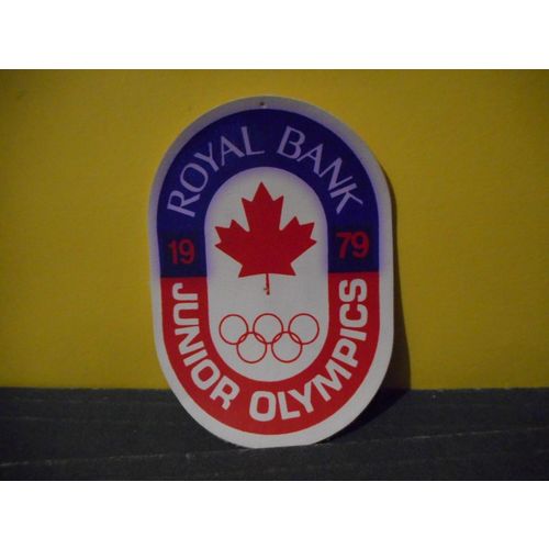 1979 Royal Bank Canadian Junior Olympics Patch