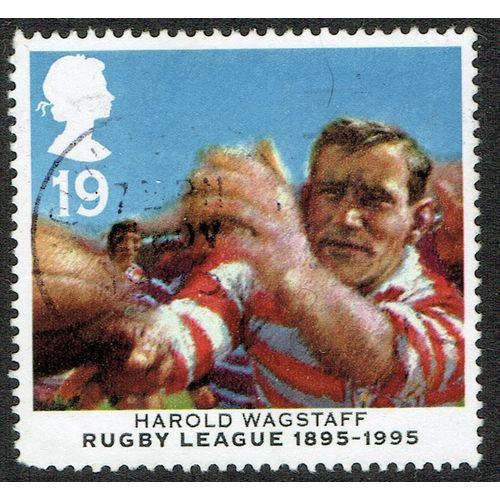 1995 Centenary of Rugby League 19p Multicoloured SG1891 FU