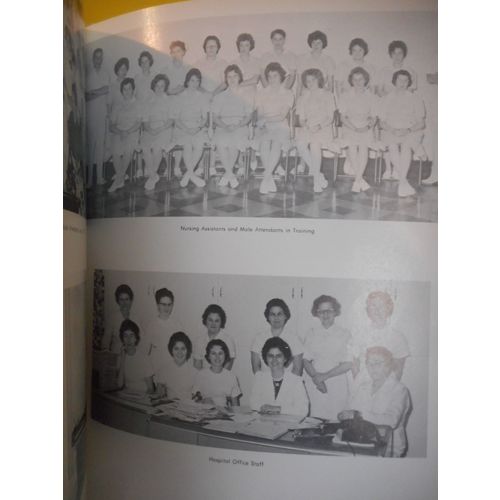 1964 Bib and Apron,S.A.Grace Hospital School of Nursing Yearbook,Newfoundland