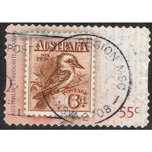 Australia 2009 Bicent Postal Services (2nd Issue) 55c Multicoloured SG3212 FU