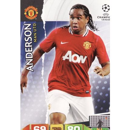 Adrenalyn XL Champions League 2011/2012 Anderson Manchester United