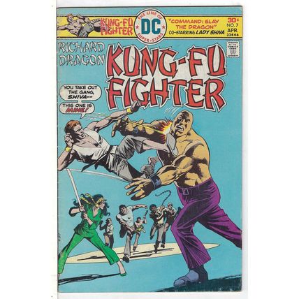 Richard Dragon (Vol 1) Kung-Fu Fighter # 007 VG+ RS003 ORIG US COMICS