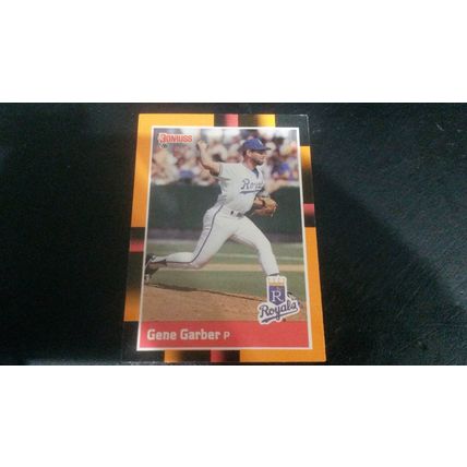 1988 Donruss Baseball's Best Card # 063 Gene Garber Ex (5) Kansas City Royals