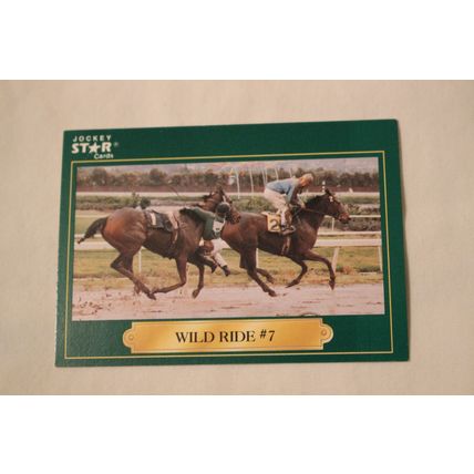 Wild Ride #7 1991 Jockey Star NO. 219