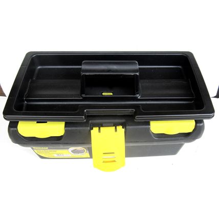 Stanley 12.5 inch tool box (black and yellow)