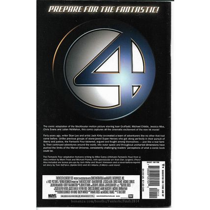 Fantastic Four: The Movie #1 (2005) *Marvel Comics / Official Movie Adaptation*