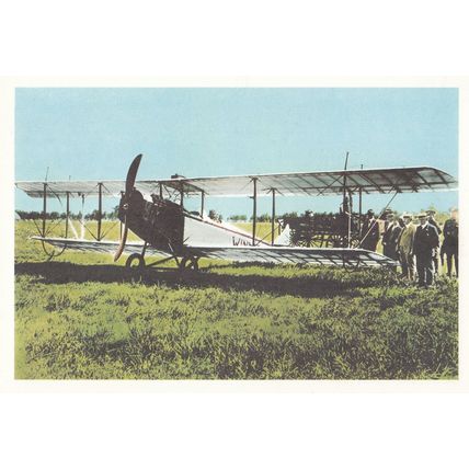 First Toronto To Ottowa Airmail Service 1918 WW1 Postcard