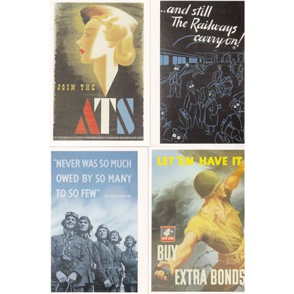 Woman Your Country Needs You Join The Army 4x War Postcard s