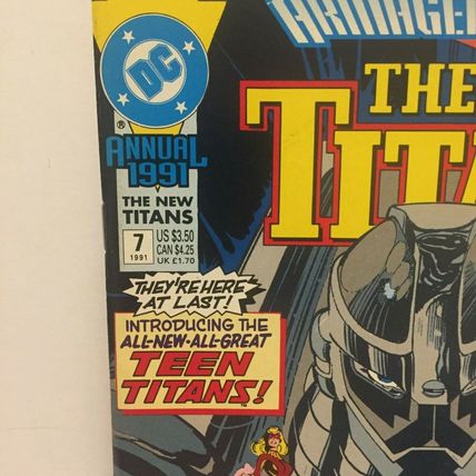 1991 DC Comics The New Titans #7