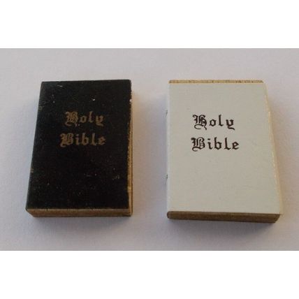 BIBLES x 2, DOLLS HOUSE, 12th. SCALE