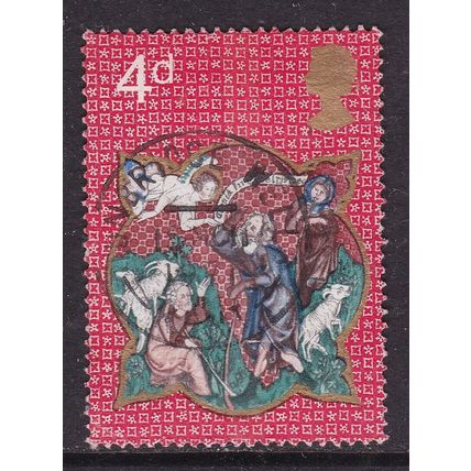 GB Postmark Tunbridge Wells 1971 Christmas 4d VGC