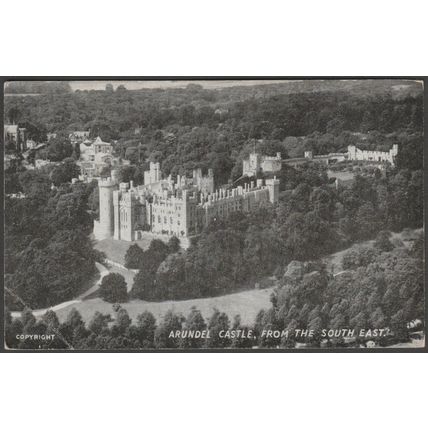 Arundel Castle, from the South East, c.1960 - Postcard