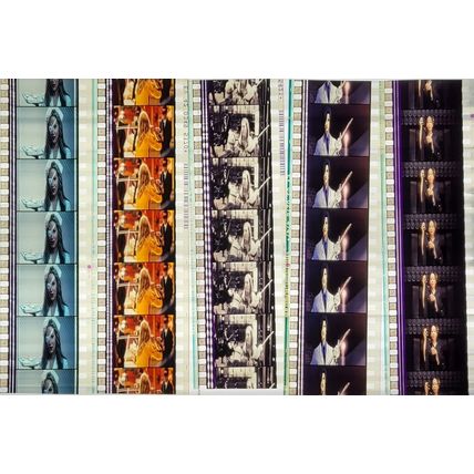 Kill Bill. Pk MULTI VNR - A004d. - 5 STRIPS OF 5 - 35MM FILM CELLS