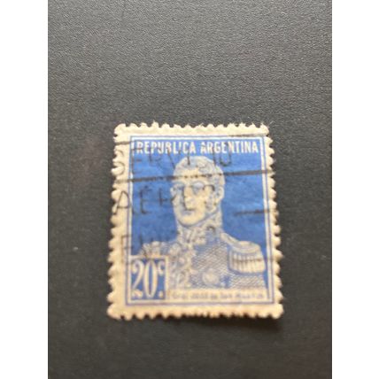 Briefmarke Argentinien 20 Centavos 1923 Michel 276 gestempelt