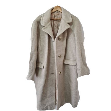 VINTAGE LADIES CREAM COAT