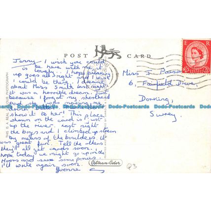 R092939 Watersmeet. Lynmouth. Jarrold. RP. 1961