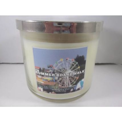 Bath & Body Works 3 wick 14.5 oz Candle Summer Boardwalk