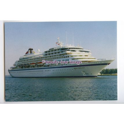 LN1244 - Royal Viking Line Liner - Royal Viking Sun , built 1988 - postcard