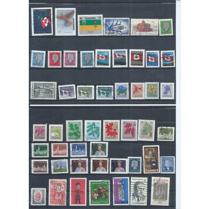 Canada stamps. Small used lot. (R565)
