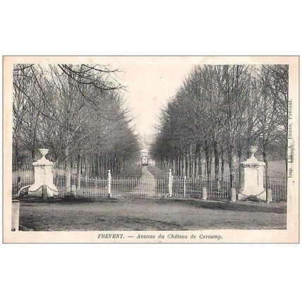 62 - Frevent - avenue du château de Cercamp
