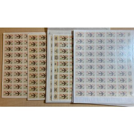 Postage Sheet Lot of 10¢ Pre Cancelled Stamps - FACE VALUE $195.00 - Stuart Katz