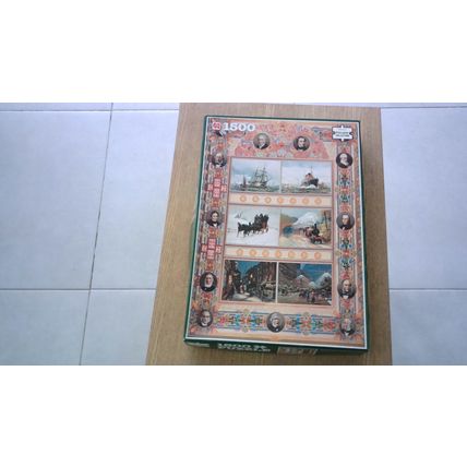 TRIUMPHS OF STEAM AND ELECTRICITY Jigsaw Puzzle (1500 Piece) W H Smith.