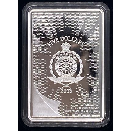 2 Oz Silver Collectible Superman 2023 DC COMIX 1 Action Comics Proof With OGP