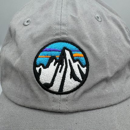 Patagonia Gray Mountain Embroidered Baseball Cap Adult Hat - Adjustable Fit
